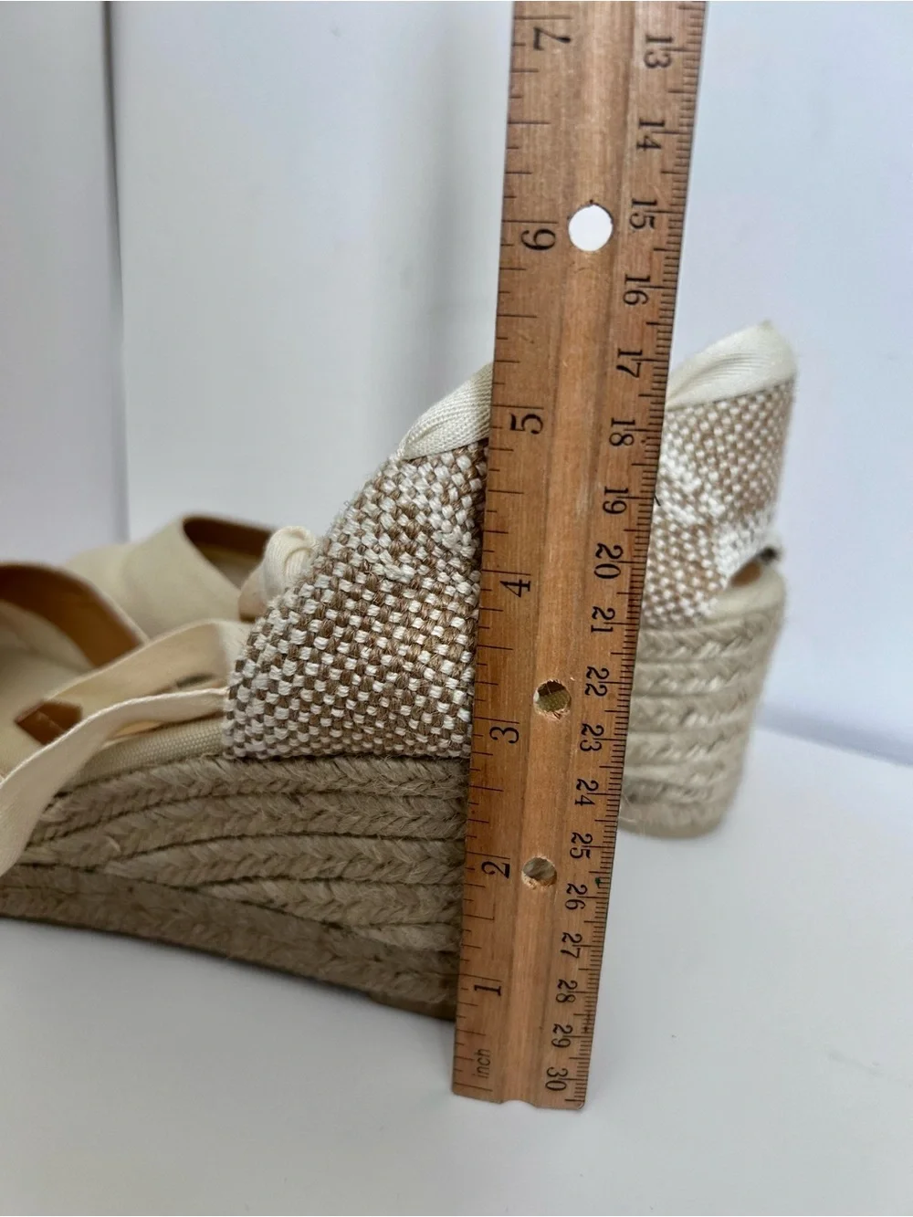Castaner Carina Ankle Tie Espadrille Wedge Pumps